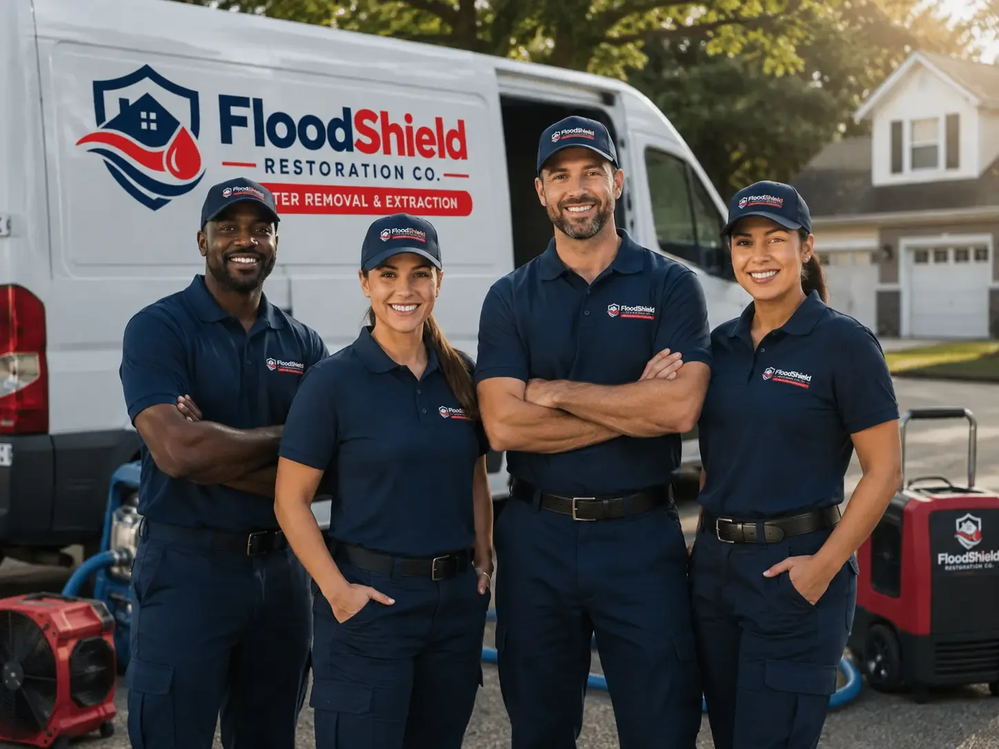 Flood Damage Restoration company in Covington, OH