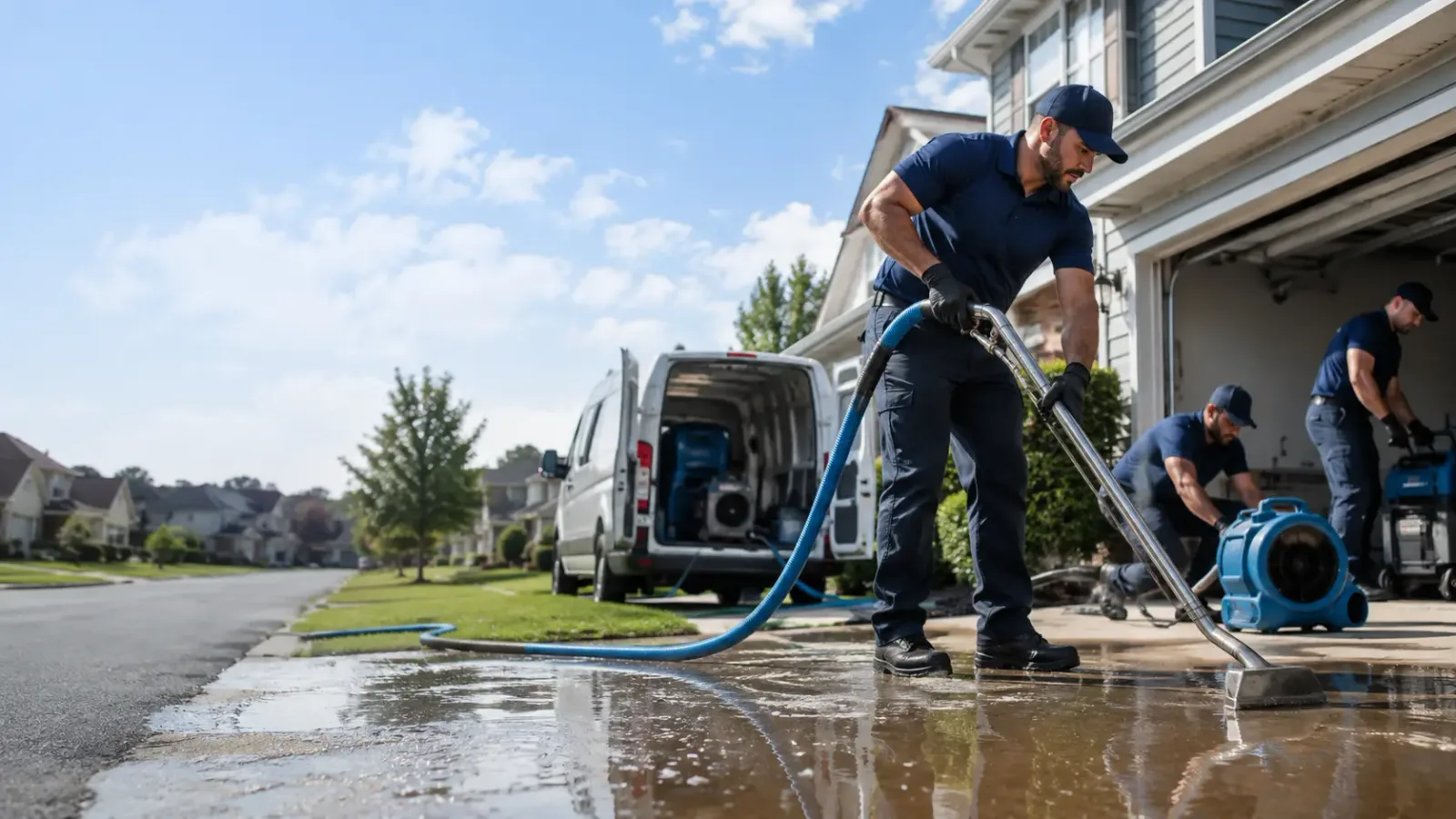 Flood Damage Restoration in Covington, OH